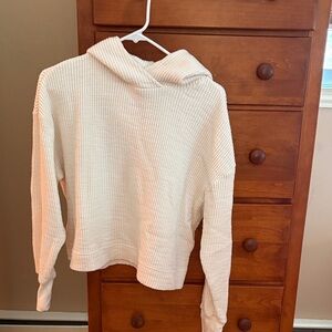 GAP Women's Ivory Cowl Neck Sweater